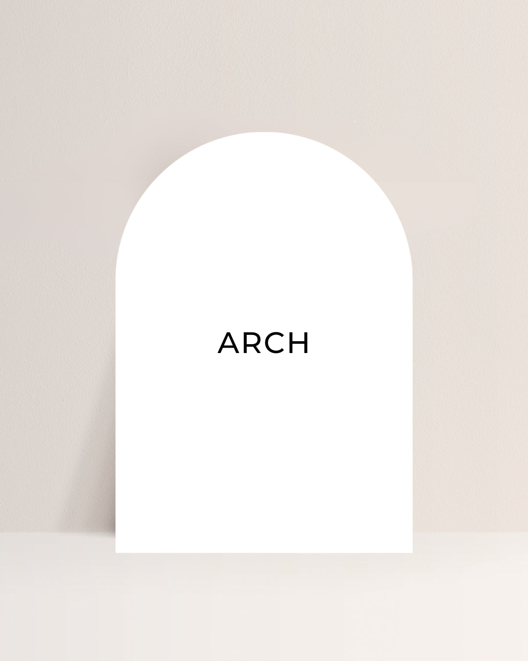 A4 (200mm x 290mm) Arch Blank Acrylic